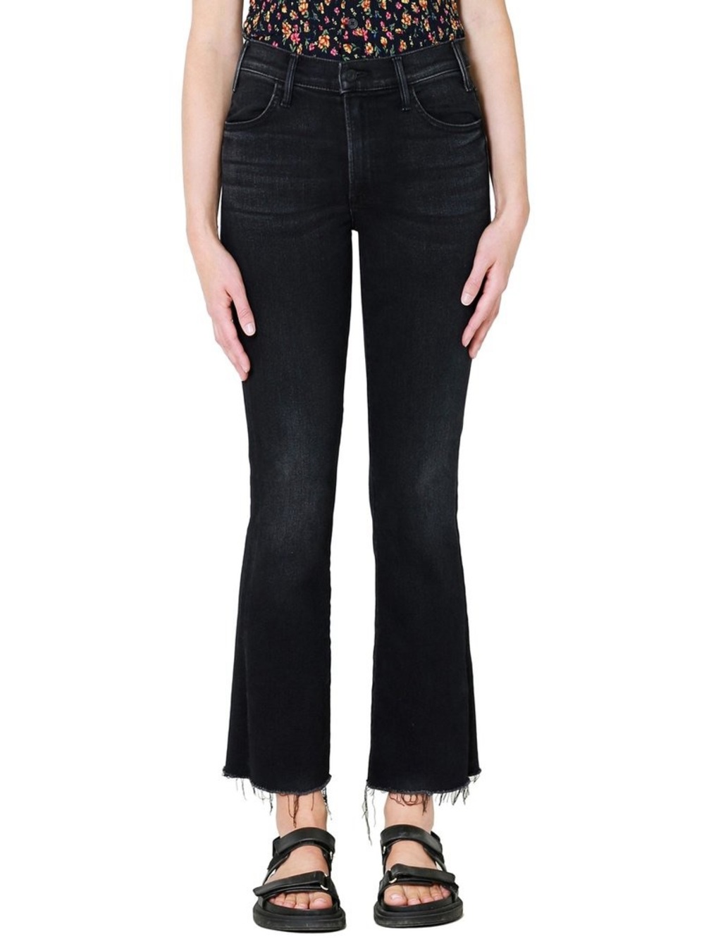 MOTHER The Hustler Ankle Fray in Encounters at Night Size 26